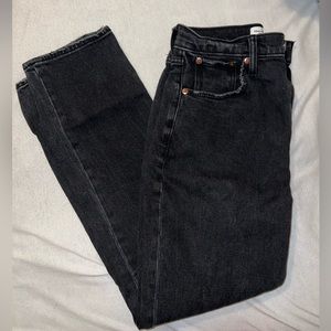 Abercrombie and Fitch Ankle Straight Ultra High Rise jeans